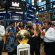 Juliet Anammah, CEO of Jumia Nigeria, ringing the NYSE bell.